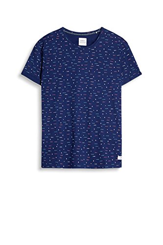 ESPRIT 057cc2k027 Camiseta, Azul (Navy), Medium para Hombre
