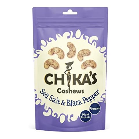 CHIKA'S - Black Pepper Cashews - 12x100g Cover