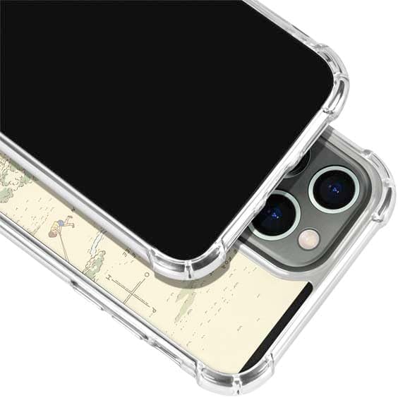 Skinit Clear Phone Case Compatible with iPhone 14 Pro Max - Officially Licensed Disney Winnie The Pooh Hundred Acre Wood Design
