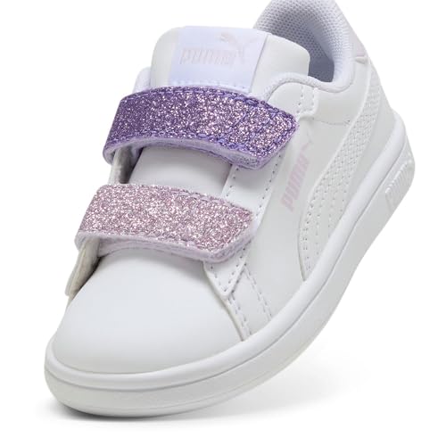 Baskets Puma violettes et blanches légères pour vos sorties urbaines décontractées