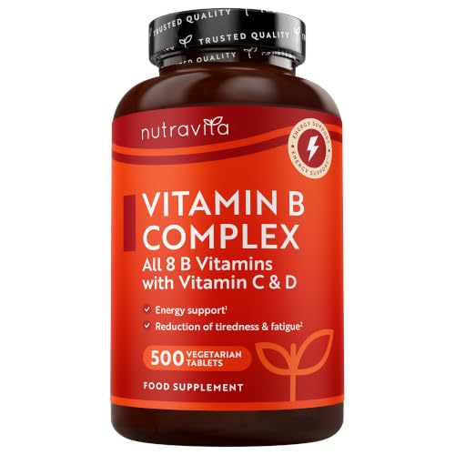 Nutravita Vitamin B Komplex mit Vitamin C + D + Biotin – Ansicht 1
