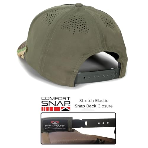 Image of Paramount Outdoors Sporting Hat Collection for Men Hunting and Fishing Caps with ComfortSnap