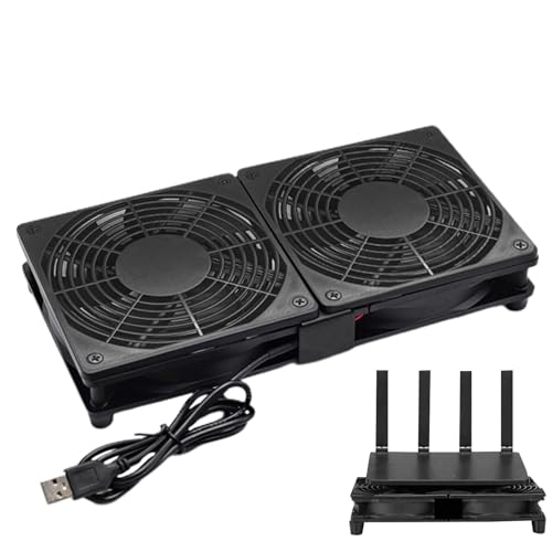 Ventiladores De Computadora |ventilador De Carcasa Alimentada Por USBVentilador De RefrigeraciónPara Portátil |Ventilador De Enfriador De Gabinete De Computadora Sólido