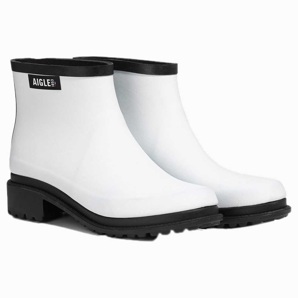 Aigle Women's Fulfeel Low Ankle Boots, Milk Ffl, 5.5 UK