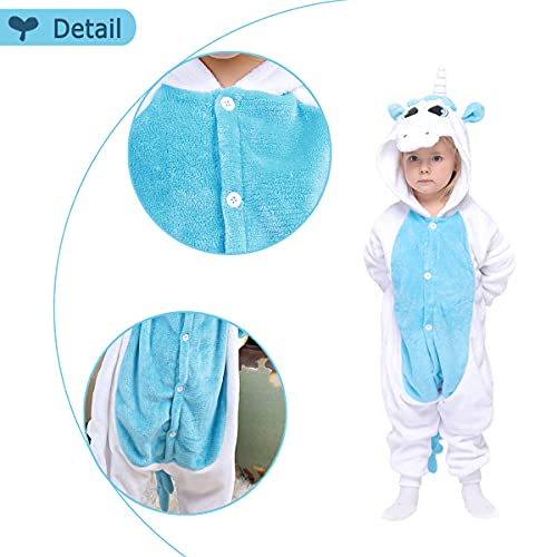 Irypulse Bambini Tuta Flanella Tutina Pigiama