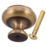 Amélioration décorative sans effort : pour les boutons de meubles en laiton et les poignées de remplacement pour armoires de cuisine vintage, ces boutons de tiroir rehaussent instantanément de la décoration intérieure. poignées de tiroir de commode en laiton antique, poignées de meubles vintage