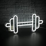 Diseño único de barra: la luz de neón con forma de barra puede crear un ambiente encantador para la decoración de tu hogar. Luces cálidas, un maravilloso neón para reemplazar las aburridas lámparas y crear un hogar personalizado.