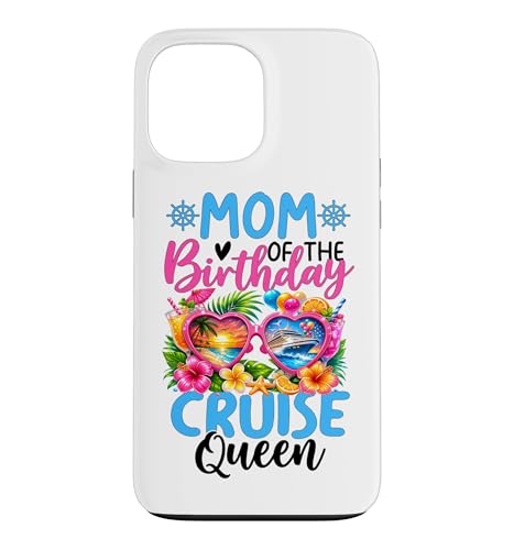 Mom Of The Birthday �N���[�Y �N�C�[�� �x�� ���j�� �X�}�z�P�[�X iPhone 13 Pro Max �p