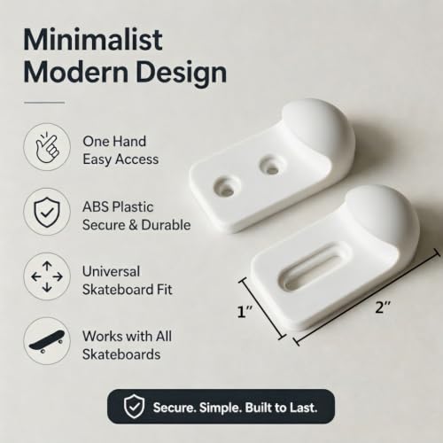 NANGOPOP Minimalist Skateboard Wall Hanger
