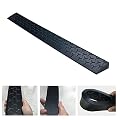MINUSE 0.4~2'' Rise Solid Rubber Wheelchair Ramp, Driveway Curb Ramps, Heavy Duty Threshold Ramp Used for Indoor/Outdoor, Doorways (Size : 100x8x3cm/39.4x3.1x1.2in)