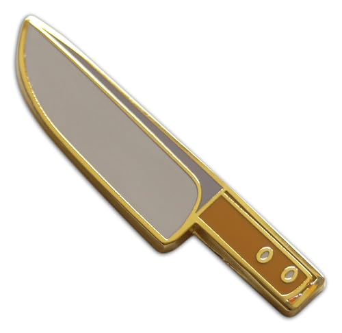 Novel Merk Kitchen Utensils – Knife, Spoon, or Other Lapel Pin, Hat Pin & Tie Tack Set - with Clutch Back2