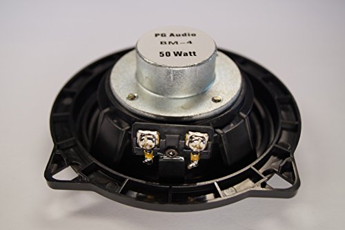 PG Audio BM-4, 10 cm Koaxial Lautsprecher passend für BMW 1er (E81, E82, E87, E88), 3er (E90, E91, E92) 5er (E60, E61), X1 (E84) 1 Paar – Bild 6