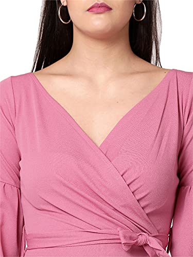 Image of Selvia Women's Mini Lycra Stretchable Knitted Bodycon Dress