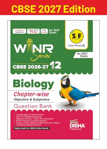 WINR Series CBSE 2026-27 Class 12 Biology Chapter-wise Objective ...