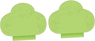 Totority 2 Peças Tapetes De Silicone Tapete De Para Manualidades Placas De Ventosa Para Crianças Jogos Americanos De Silicone Para Crianças Jogos Americanos Amortecedores De Mesa Para