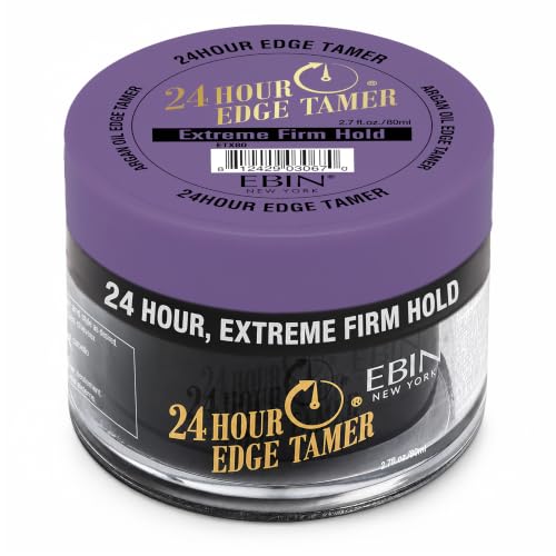 EBIN NEW YORK 24 Hour Edge Tamer Extreme Firm Hold, 2.7 Fl Oz