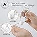 Woaiwo-q Travel Bottles TSA Approved，2 oz Plastic Bottles Small Squeeze Bottles Leak Proof Silicone Travel Size Containers with Flip Cap (30 Bottles)