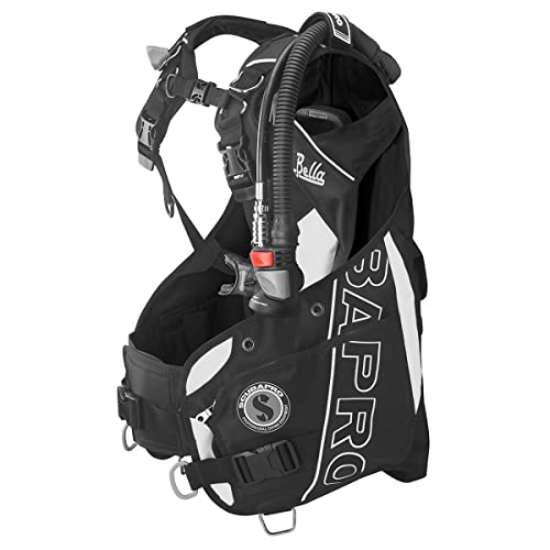 SCUBAPRO Bella Diving BCD with 5th Generation Air2 Octopus/Inflator (Extra Large, Black/White)