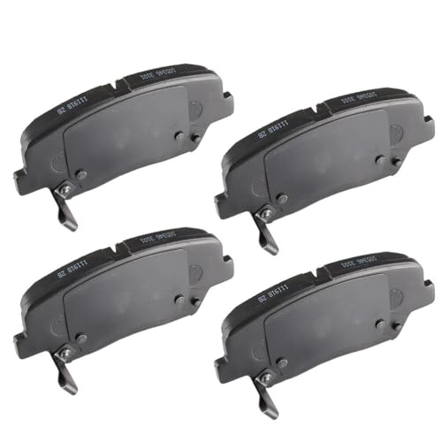 Image of cciyu D1432 Front Semi-Metallic Disc Brake Pads Kit For Hyundai For Azera 2012-2017,For Santa Fe 2010-2012,For Santa Fe Sport 2013-2014,For Kia For Sorento 2011-2014 4PCS