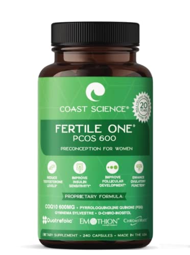 Coast Science Fertile One® PCOS 600 Preconception Formula - 240 Capsules