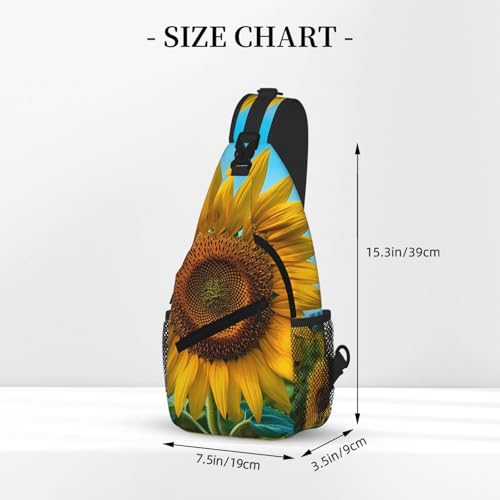 Bolso Sling para Hombre y Mujer, Bolsa de Hombro Casual miniatura 3