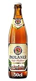 Ingredientes naturales: agua, 60% trigo malteado, 40% malta de cebada, lúpulos seleccionados y levadura Paulaner de fermentación alta