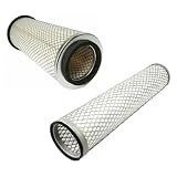 Inner Outer Air Filter Set Replacement for D6NN9R500B 86525008 D5NN9B618A E9NN9B618AA Fits Ford