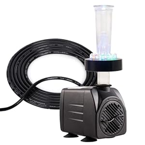 Bseical Brunnenpumpe mit LED, 750L/H, 15W