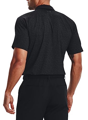Under Armour Men's UA Iso Chill Heather Polo 1377294 (as1, Alpha, m, Regular, Regular, Black-001)2