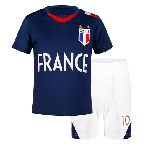 Image of Cnins Kids Soccer Jersey Kit for Boys & Girls- Breathable & Quick-Dry - Youth Soccer Football Training Gifts (2T-14Y)