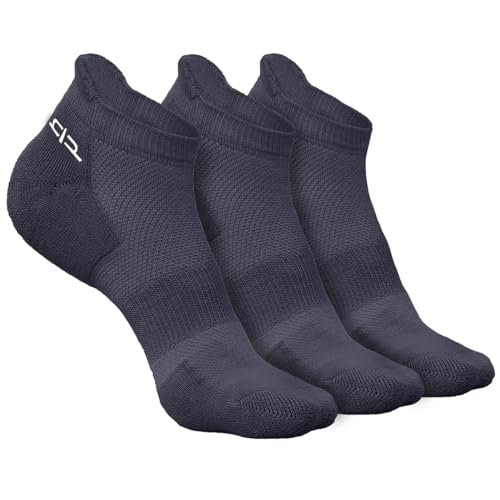 Heelium Bamboo Socks for Women | Ankle Socks | Odour-Free and Breathable | Padded Base and bacterial-free | 3X Softer than Cotton Socks