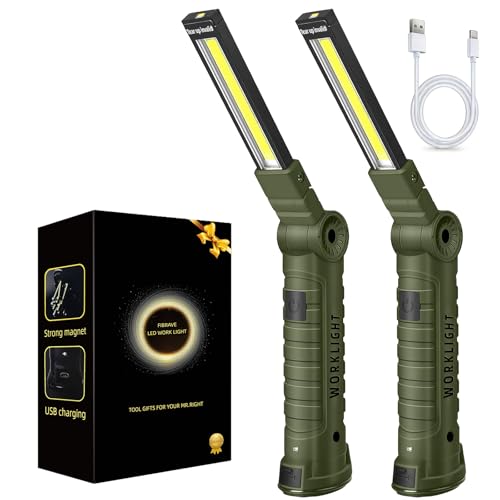 LED Work Light Rechargeable Flashlight, Tool Gifts for