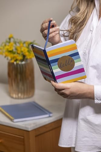 Busy B Mid Year A6 To Do Diary August 2024 - August 2025 - Stripe Week to View A6 Diary with Notes, Pen Holder and Tear-Out Lists - Image 2