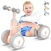 Bici Senza Pedali, Bicicletta Senza Pedali Bicicletta Giocattoli Bici Bambino Balance Bike per Ragazzi e Ragazze Interno All'aperto Triciclo Bambini per 1-3 Anni (10-36 Mesi) (Rosa)