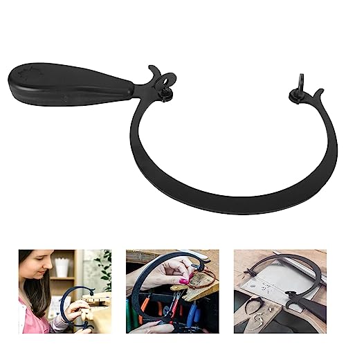 Jewelers Saw Frame, Alloy Adjustable Coping Saw Frame with Black Handle for Jewelry Making Modeling, Woodworking - Image 4