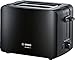 Bosch tat6 a113 compacta de tostadora Comfort Line, automática de la rebanada, función de descongelación, 1090 W, Negro