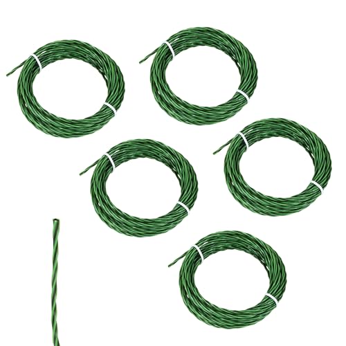 Image of 5 Pack AL2420PB Pre-Cut Premium Twist Line for EGO String Trimmer /Lawn Mower, Green
