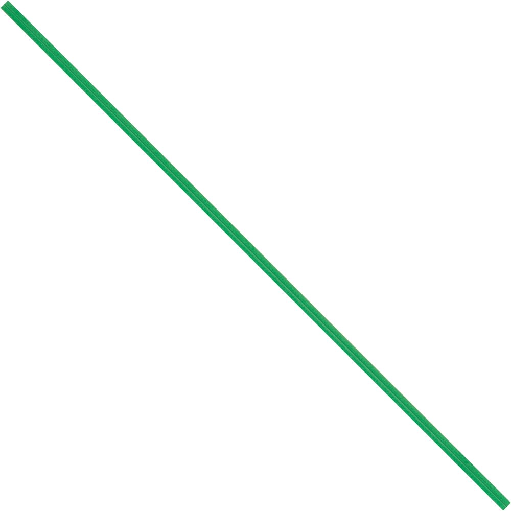Aviditi Reusable Green Paper Twist Ties, 8" Length, Use to seal bread, gift, and treat bags or for bundling cables and wires (Case of 2000)