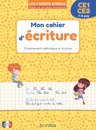 Les cahiers Bordas - Mon cahier d'écriture CE1-CE2