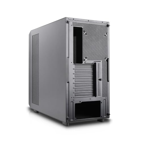 Image of Rosewill Helium NAS Duo | ATX Mid Tower Computer Case | Mesh Panel | 4 x 140mm PWM Fan | Support 8 x 3.5 HDD | ATX, Micro ATX, Mini-ITX Motherboard Compatible | 360mm AIO Supported | USB 3.2 Type-C |