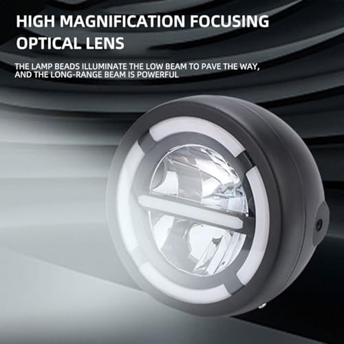 Phare Led DRL H4 résolvant le manque de visibilité nuit pour moto - 6