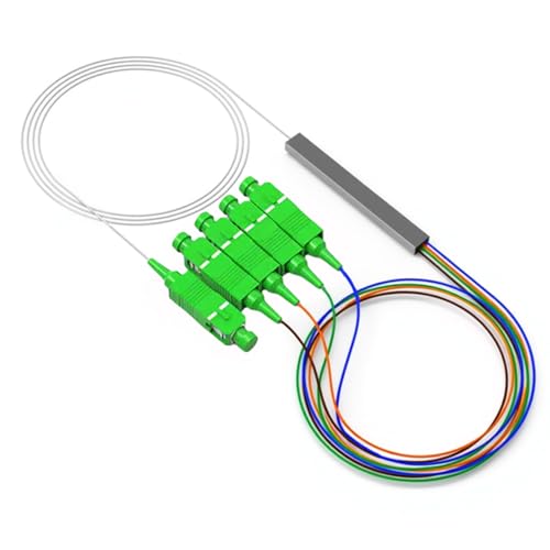 Répartiteur de fibre optique SC 1x4 PLC pour câblage domestique monomode G657A1 et projet FTTH LAN