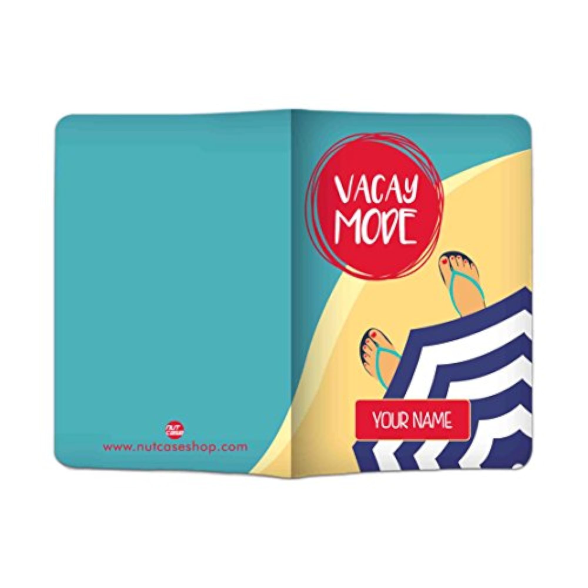 Multicolor Personalized Passport Holder