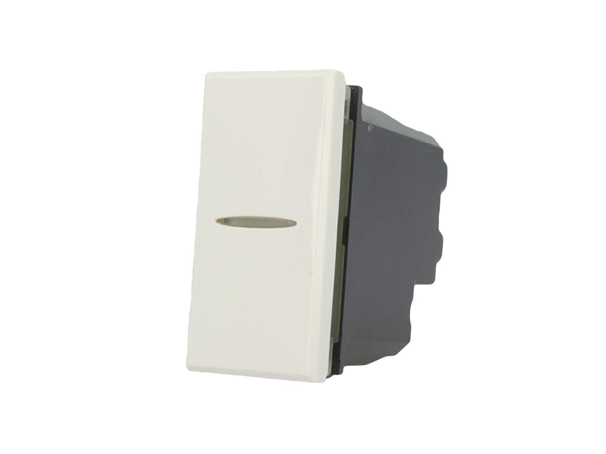 Invertitore 1p 16a Assiale Colore Bianco Compatibile Con Bticino Axolute