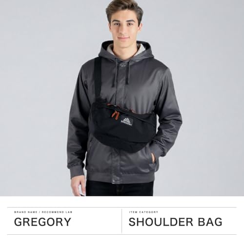 グレゴリー ショルダーバッグ 公式 クラシック サッチェルM 軽量 ブラック