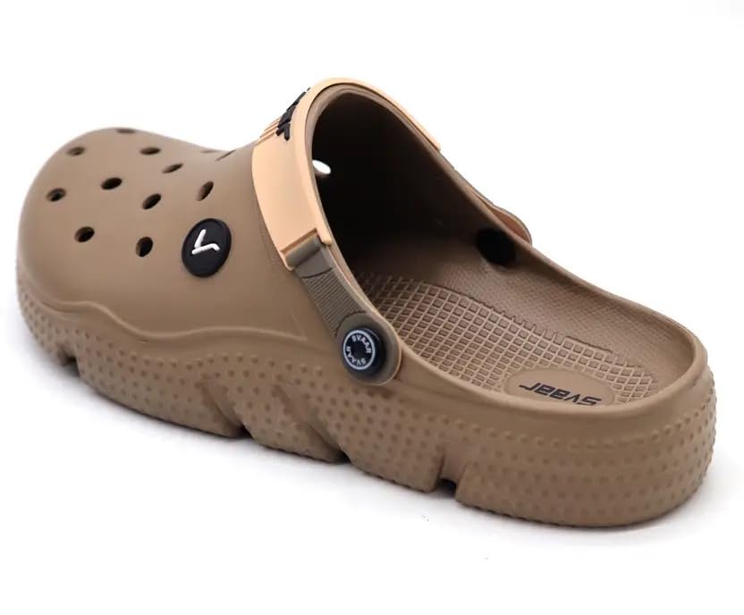 Image of SVAAR Men's Designer Clogs || Sandals with Adjustable Back Strap for Men