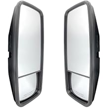 Side Door Mirror LH+RH For ISUZU NPR NPR-HD NQR NRR GMC Chevrolet W3500 W4500 W5500 5.2L 6.0L 2008 And Up