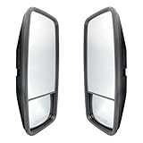 1 Pair, Side Door Mirror For ISUZU NPR NPR-HD NQR NRR 5.2L 6.0L 2008 And Up Left & Right Side