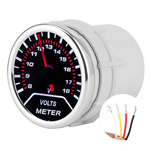 Medidor de tensão, medidor universal de voltagem, voltímetro medidor de voltagem 52 mm instrumento a