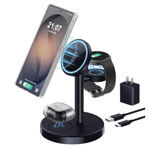 Aeinidi Super Fast Strong Magnetic Wireless Charger for Samsung